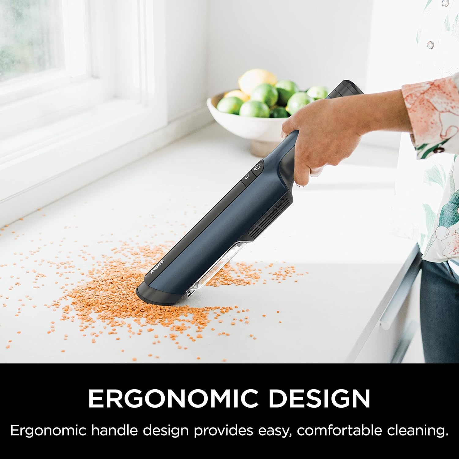 image:imageShark UltraCyclone Pet Pro Plus Cordless Handheld Vacuum Brown CH951BR1 Powerful Suction Portable Vacuum for Car amp Home Pet Power Brush Crevice Tool Scrubbing Brush XL Dust CupDark Blue