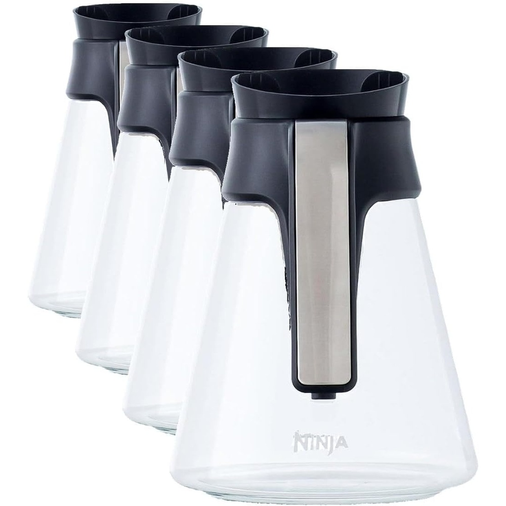 image:imageNinja Coffee Bar 6Cup Glass Replacement Carafe for Coffee Bar Brewers43 Ounces Pack of 4