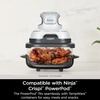 Ninja 6-Cup CleanCrisp Glass Container & Storage Lid, Crispi, XSKSFN6CUP | 450F rated, PFAS and PTFE free, Microwave, freezer and dishwasher-safe(4 QT)