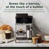 Ninja AutoBarista Fully Automatic Espresso, 10 Drink Options, AE1001 | One Touch Hot & Iced, Built-in Coffee Grinder, Milk Frother, Easy Self-Clean, Latte, Cappuccino, Cold Brew(Black/Silver)