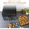 Ninja French Door Premier Air Fry Oven, 10-in-1, 20.3 Qt, Stainless, FO101 | 450F cyclonic air, PFAS-free surface, Air fry, sear crisp, bake, broil, toast, dehydrate(Black)