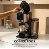 Ninja Fresh Brew Coffee Maker, 12 Cup Glass Carafe, Stainless Steel, CE251(Ninja DualBrew Coffee Maker Premium)