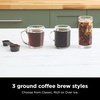Ninja Fresh Brew Coffee Maker, 12 Cup Glass Carafe, Stainless Steel, CE251(Ninja Espresso & Coffee Maker Deluxe)