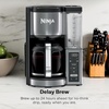 Ninja Fresh Brew Coffee Maker, 12 Cup Glass Carafe, Stainless Steel, CE251(Ninja Fresh Brew Premium XL)