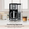 Ninja Fresh Brew Coffee Maker, 12 Cup Glass Carafe, Stainless Steel, CE251(Ninja Fresh Brew Premium XL)