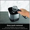 Ninja Luxe Café Knock Box, Holds 10 Double Shot Pucks, XSKKNOCKBOX | Accessories for Espresso Machine, Easy & Mess-Free Puck Disposal, Coffee & Espresso Grounds, Non-slip Base, Removable Bar(5.65 in L x 5.63 in W x 5.76 in H)