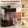 Ninja Luxe Café Mini, Espresso Machine & Drip Coffee, Stainless, ES301 | Built-in Burr Grinder, Precision Scale & Manual Steam Wand, Lattes, Cappuccinos & More(Luxe Café Mini Plus AutoFroth)