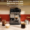 Ninja Luxe Café Mini, Espresso Machine & Drip Coffee, Stainless, ES301 | Built-in Burr Grinder, Precision Scale & Manual Steam Wand, Lattes, Cappuccinos & More(Luxe Café Mini)