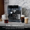 Ninja Luxe Café Premier Espresso & Rapid Cold Brew, Gunmetal, ES601GM | Drip Coffee, Built-in Coffee Grinder, Hands-Free Milk Frother, Assisted Tamper for Cappuccinos & Lattes(Cyberspace)