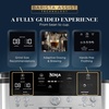 Ninja Luxe Café Premier Espresso & Rapid Cold Brew, Gunmetal, ES601GM | Drip Coffee, Built-in Coffee Grinder, Hands-Free Milk Frother, Assisted Tamper for Cappuccinos & Lattes(Stainless Steel)