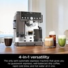 Ninja Luxe Café Pro Series, Espresso, Cold Brew, Hot Water, ES701 | Drip Coffee, Integrated Tamper, Built-in Grinder, Hands-Free Frother for Cappuccinos, Lattes, Americanos, Dairy or Non-Dairy(Mocha)