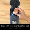 Ninja Pods & Grounds Iced Coffee Maker, K-Cup Pod Compatible, Stone PB041ST | Single-Serve, Brews Grounds, Compact Design, 56-oz. Reservoir, 6-oz. Cup to 24-oz. Travel Mug Brew Sizes(Navy)