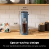Ninja Pods & Grounds Iced Coffee Maker, K-Cup Pod Compatible, Stone PB041ST | Single-Serve, Brews Grounds, Compact Design, 56-oz. Reservoir, 6-oz. Cup to 24-oz. Travel Mug Brew Sizes(Blue)