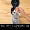 Ninja Pods & Grounds Iced Coffee Maker, K-Cup Pod Compatible, Stone PB041ST | Single-Serve, Brews Grounds, Compact Design, 56-oz. Reservoir, 6-oz. Cup to 24-oz. Travel Mug Brew Sizes(Stone)