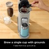 Ninja Pods & Grounds Iced Coffee Maker, K-Cup Pod Compatible, Stone PB041ST | Single-Serve, Brews Grounds, Compact Design, 56-oz. Reservoir, 6-oz. Cup to 24-oz. Travel Mug Brew Sizes(Stone)