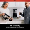 Ninja Programmable XL 14-Cup Coffee Maker PRO with Permanent Filter, 2 Brew Styles Classic & Rich, Delay Brew, Freshness Timer & Keep Warm, Dishwasher Safe, Copper, DCM201CP(Stainless Steel)
