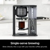 Ninja Specialty Coffee Maker, 10-Cup Carafe, Black Stainless, CM405A | Hot and Iced, 6 Brew Styles, 8 Sizes, Small Cup to Travel Mug, Fold-Away Frother, Permanent Filter, Removable Reservoir