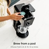 Ninja Specialty Drip Coffee Maker, DualBrew Pro, Black, CFP301 | Coffee Machine w/ Frother, Paper Filter, Brew with Pods & Grounds, K Cups Compatible, 4 Brew Styles, 13 Cup to Pot Sizes(w/ K Cup Combo (Paper Filter))