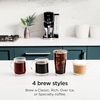 Ninja Specialty Drip Coffee Maker, DualBrew Pro, Black, CFP301 | Coffee Machine w/ Frother, Paper Filter, Brew with Pods & Grounds, K Cups Compatible, 4 Brew Styles, 13 Cup to Pot Sizes(w/ K Cup Combo (Paper Filter))