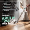 Shark BlastBoss, All-in-One Air Blasting System with BlastBroom, AB2111 | Precision Nozzle, Extension Wand, Indoor/Outdoor Cleaning, 0-190 MPH, Cordless Handheld Blower, Rechargeable, Charcoal(Sage)