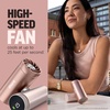 Shark ChillPill 3-in-1 Fan, Mist and Cooling Plate, Haze, FA022LV | 3-in-1 Cooling System, Handheld or Wearable, Drops Skin Temp up to 16°, Indoor + Outdoor Dry-Touch Mist, 10 Speeds(Haze)