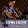 Shark ChillPill Clip Attachment, Charcoal, FA02XCLIP | Secure Clip Attaches Fan to Belts and More, Ideal for Hands-Free Portable Cooling(Clamp)