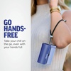 Shark ChillPill Clip Attachment, Charcoal, FA02XCLIP | Secure Clip Attaches Fan to Belts and More, Ideal for Hands-Free Portable Cooling(Wristlet)