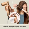 Shark FlexStyle, Air Multi-Styler & Drying System, Coanda, Copper, HD433CP | No Heat Damage, One Twist between Dryer & Styler, 4 Heat/3 Airflow Settings, Cool Shot(Flexstyle-Copper)
