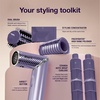 Shark FlexStyle IonCurl Ion Air Drying, Curling and Styling System, HD840PU | Powerful Coanda Auto-Wrap Curling, AirSet Pause Button, Scalp Shield Mode, 4 Attachments Included, Lilac(Lilac)