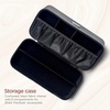Shark FlexStyle, Vegan Leather Travel Storage Case, Black, XHD400SAC | Vegan Leather Material, Fits FlexStyle & All Attachments, Compact Travel Storage(1 Count (Pack of 2))