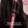 Shark Glossi 2-in-1 Hot Tool & Air Glosser, Lychee Pink, HT302PK | 2-in-1 Hot Tool & Air Glosser Dries, Smooths & Shines Hair in One Step Using Ceramic Plates & Powerful Airflow(Raspberry)
