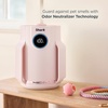 Shark NeverChange Compact Pro Air Purifier, HP071BRN, Winter Fog | For Bedroom, Nursery, Home Office, Dorm, HEPA-Exceeding Filter, Captures Pollutants, Pet Dander, Dust, Odor, Smoke, and More(Quartz (250 sq. ft))