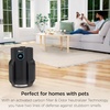 Shark NeverChange Compact Pro Air Purifier, HP071BRN, Winter Fog | For Bedroom, Nursery, Home Office, Dorm, HEPA-Exceeding Filter, Captures Pollutants, Pet Dander, Dust, Odor, Smoke, and More(Charcoal (650 sq. ft))