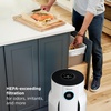 Shark NeverChange Compact Pro Air Purifier, HP071BRN, Winter Fog | For Bedroom, Nursery, Home Office, Dorm, HEPA-Exceeding Filter, Captures Pollutants, Pet Dander, Dust, Odor, Smoke, and More(White (650 sq. ft))