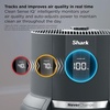 Shark NeverChange Compact Pro Air Purifier, HP071BRN, Winter Fog | For Bedroom, Nursery, Home Office, Dorm, HEPA-Exceeding Filter, Captures Pollutants, Pet Dander, Dust, Odor, Smoke, and More(Grey (1300 sq. ft))