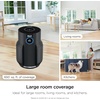 Shark NeverChange Compact Pro Air Purifier, HP071BRN, Winter Fog | For Bedroom, Nursery, Home Office, Dorm, HEPA-Exceeding Filter, Captures Pollutants, Pet Dander, Dust, Odor, Smoke, and More(Charcoal (650 sq. ft))