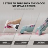 Shark StainForce Cordless Stain, Odor & Urine Remover, 1 Tool, HX095BRN | For Carpets, Area Rugs, Upholstery, Cars & Outdoors, Dual-Activated Formula, Stain Eliminator Tool, Beige(StainForce w/ Stain Eliminator Tool + Crevice Tool)
