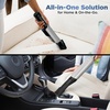 Shark UltraCyclone Pet Pro Plus Cordless Handheld Vacuum, Brown, CH951BR1 | Powerful Suction, Portable Vacuum for Car & Home, Pet Power Brush, Crevice Tool, Scrubbing Brush, XL Dust Cup(White)