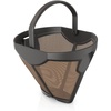 Ninja 134KKW300 Coffee Permanent Filter for CFP Dual Brew Models, Gold Tone Filter, Black 4.82” x 4.17” x 3.93”