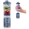 Ninja Blast Max Portable Blender, Twist & Go, 22oz, Navy, BC251NV | Twist & Go removable 22-oz vessel. Auto-iQ Crush & Smoothie programs, cordless. Dishwasher safe, leakproof lid.(Navy)
