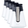 Ninja Coffee Bar 6-Cup Glass Replacement Carafe for Coffee Bar Brewers(43 Ounces (Pack of 4))