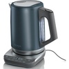 Ninja KT200BL Precision Temperature Electric Kettle, 7-Cup, Blue Stainless | 1500 watts, BPA Free, Hold Temp Setting