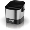 Ninja Luxe Café Knock Box, Holds 10 Double Shot Pucks, XSKKNOCKBOX | Accessories for Espresso Machine, Easy & Mess-Free Puck Disposal, Coffee & Espresso Grounds, Non-slip Base, Removable Bar(5.65 in L x 5.63 in W x 5.76 in H)