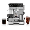 Ninja Luxe Café Premier Espresso & Rapid Cold Brew, Gunmetal, ES601GM | Drip Coffee, Built-in Coffee Grinder, Hands-Free Milk Frother, Assisted Tamper for Cappuccinos & Lattes(Stainless Steel)