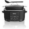 Ninja® PossibleCooker™ PRO 14-in-1, 8.5-qt, Sea Salt Gray, MC1001 | 14-in-1 replaces 14 appliances, Triple Fusion Heat®, slow cook, sauté, roast & steam, nonstick oven-safe pot to 500°F.(Black)