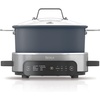 Ninja® PossibleCooker™ PRO 14-in-1, 8.5-qt, Sea Salt Gray, MC1001 | 14-in-1 replaces 14 appliances, Triple Fusion Heat®, slow cook, sauté, roast & steam, nonstick oven-safe pot to 500°F.(Midnight Blue)