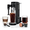 Ninja Single Serve Coffee Maker – Combo Machine, K-Cup Pods and Grounds | 4 Styles of Brewing, up to 24 Oz Cup Sizes, 56 Oz Removable Reservoir, Black, PB051(Standard-Black)