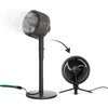 Shark FlexBreeze Pro Mist 2-in-1 Fan with Integrated Mist, White, FA302WH | Corded/Cordless, Pedestal to Tabletop, up to 24-Hr Battery, up to 70 Ft of Power, 5 Speeds, with Integrated Misting Tank(Grey (FlexBreeze w/ Misting Tool))