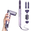 Shark FlexStyle IonCurl Ion Air Drying, Curling and Styling System, HD840PU | Powerful Coanda Auto-Wrap Curling, AirSet Pause Button, Scalp Shield Mode, 4 Attachments Included, Lilac(Lilac)