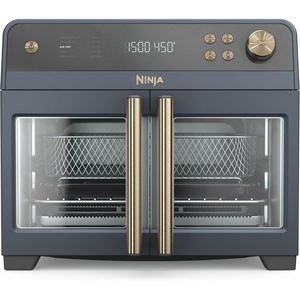 Ninja French Door Premier Air Fry Oven, 10-in-1, 20.3 Qt, Stainless, FO101 | 450F cyclonic air, PFAS-free surface, Air fry, sear crisp, bake, broil, toast, dehydrate(Cyberspace)